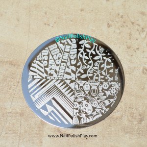 Born Pretty Store Review – Tribal Fish Stamping Plate BP-66