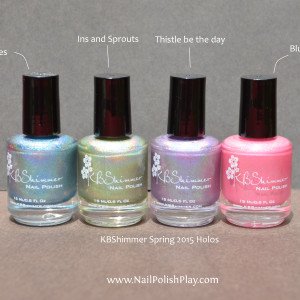 KBShimmer Spring Holos and Sheer Lace